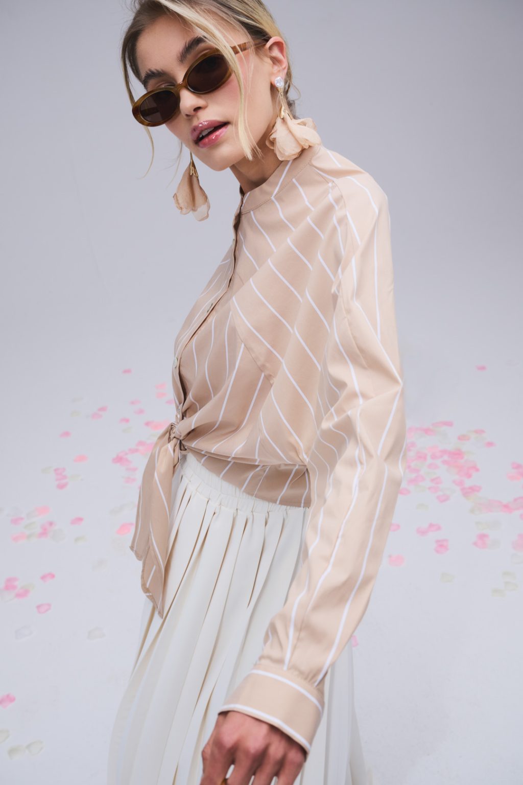 H2O-camicia con nodo