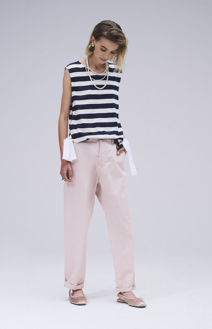 H2O-t-shirt a righe