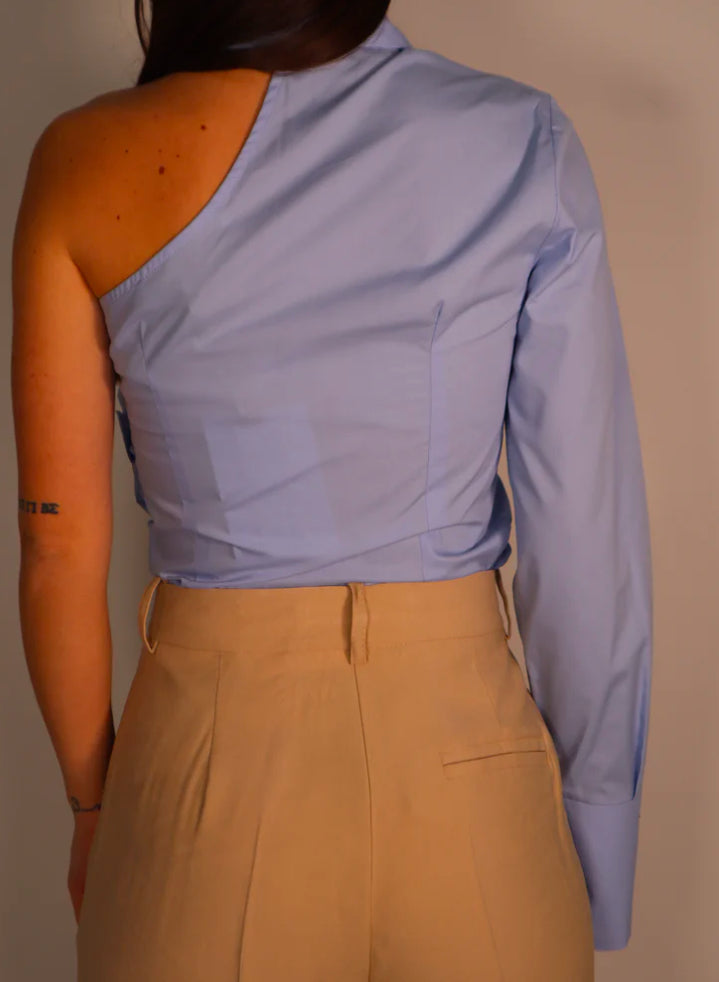 HAVEONE-camicia con fiore