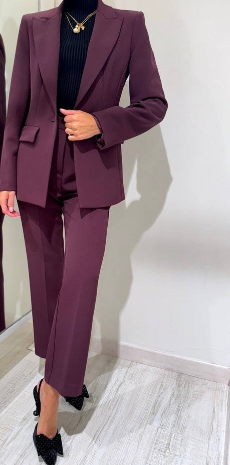 HAVEONE-pantalone vino