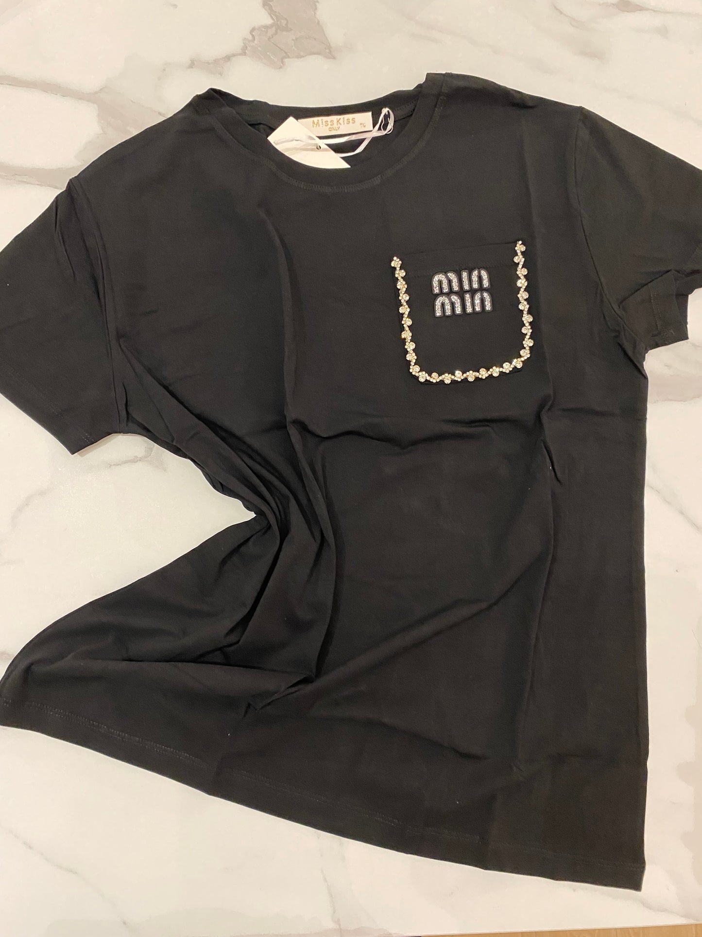 VOGUE-t-shirt con taschino