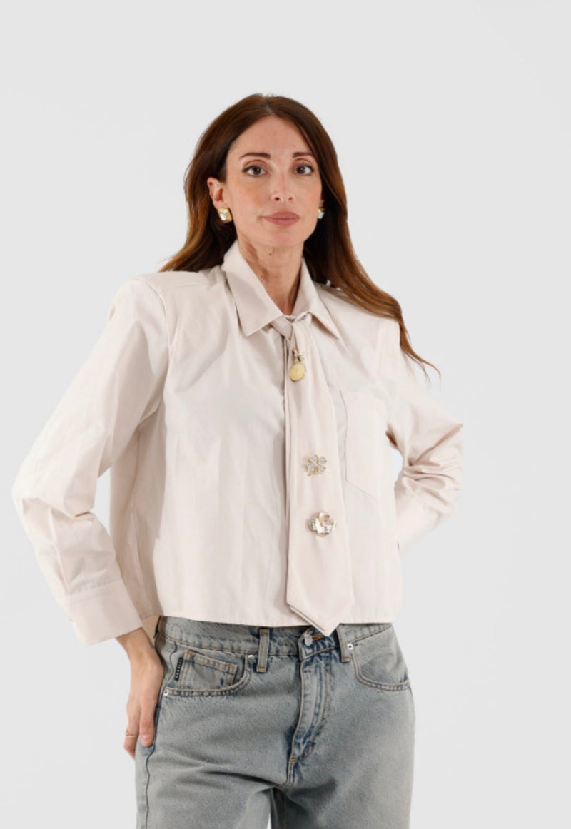 HAVEONE-camicia gioiello