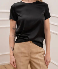 HAVEONE-t-shirt in raso