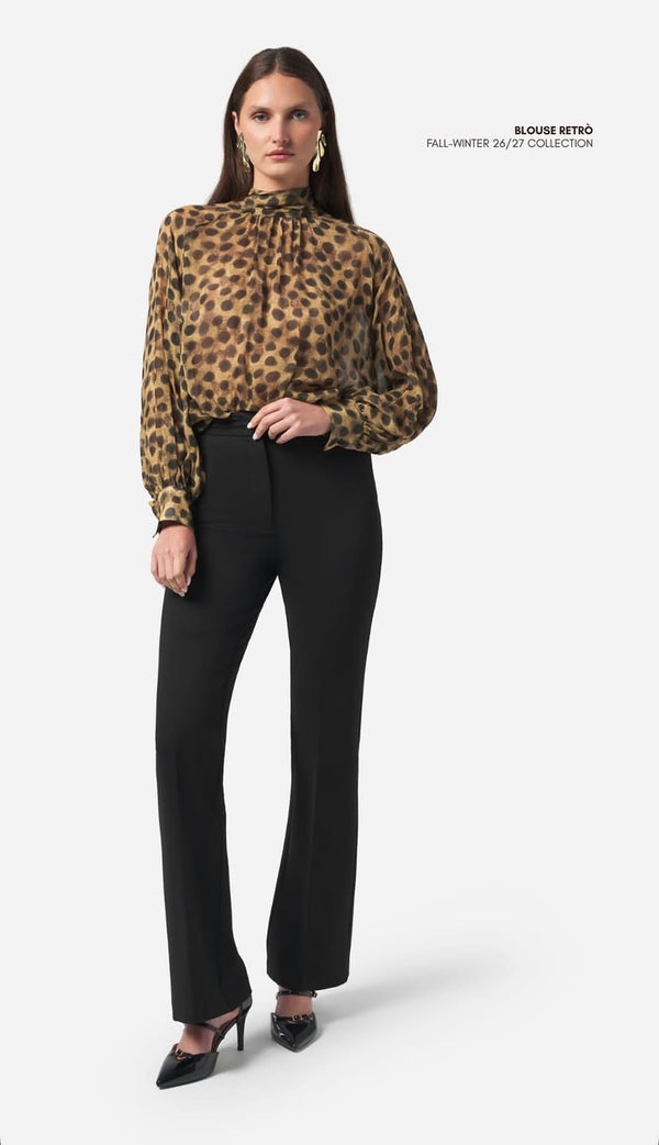 SILENCE LIMITED-blusa maculata