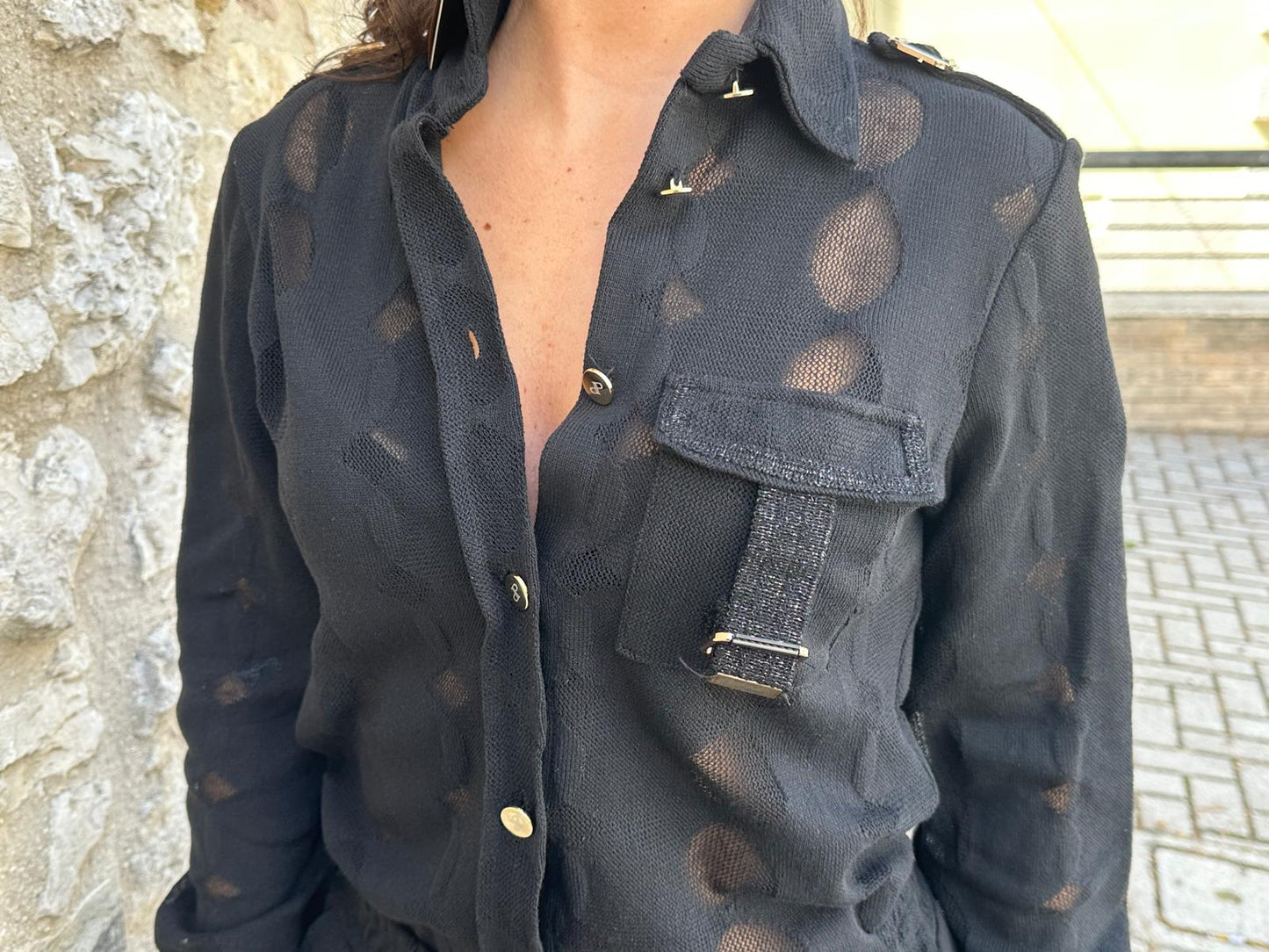 PHO FIRENZE-camicia in lana