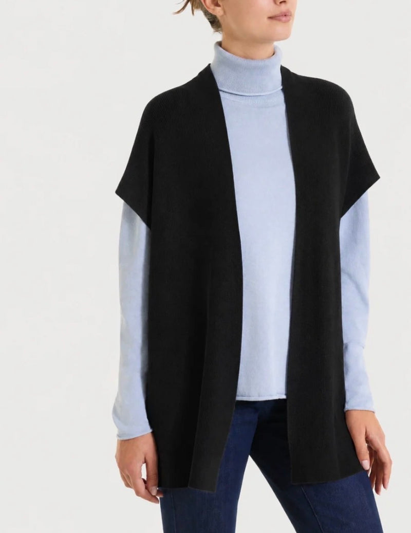 RAGNO-gilet in maglia