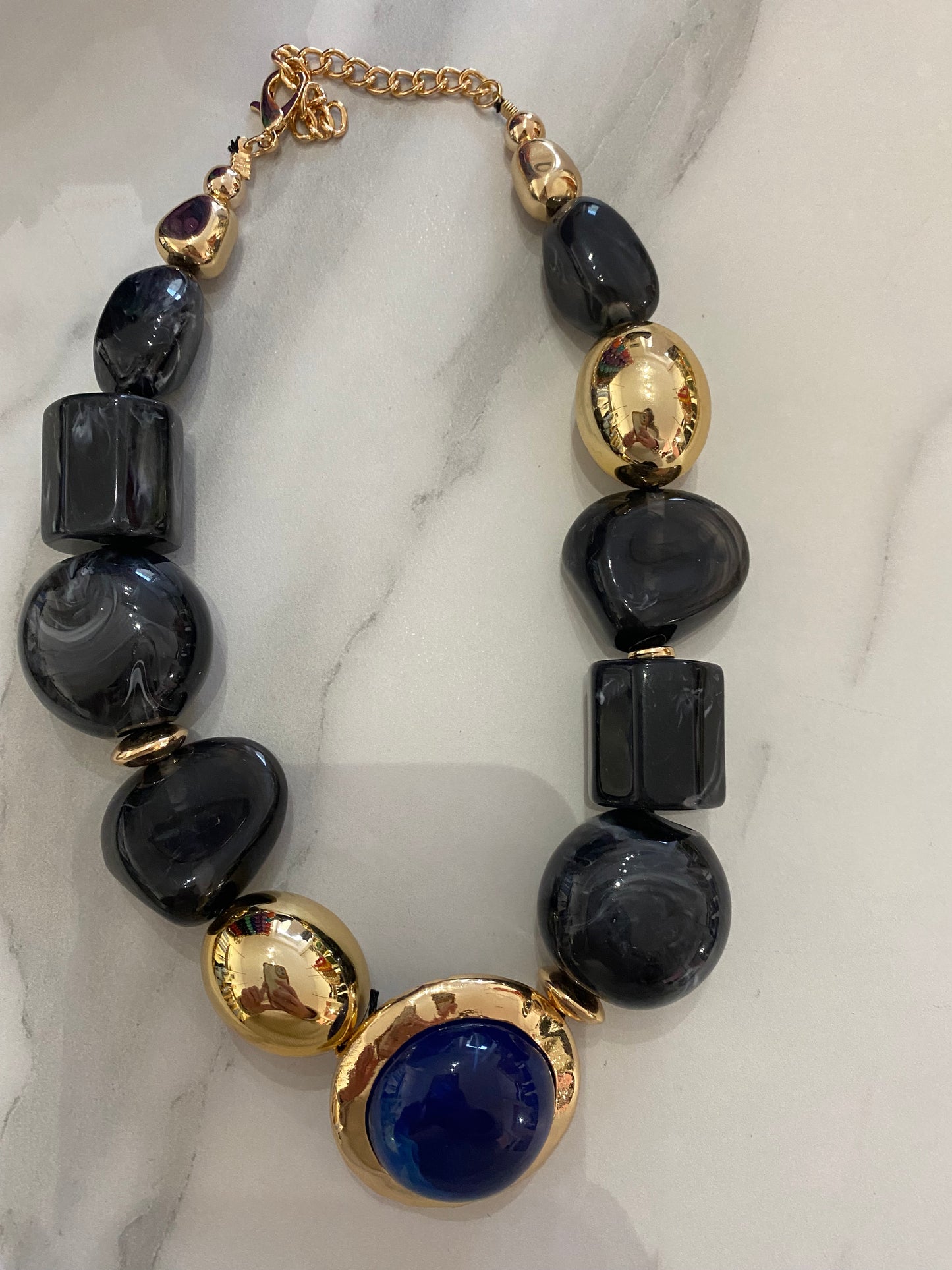 VOGUE-collana con pietra