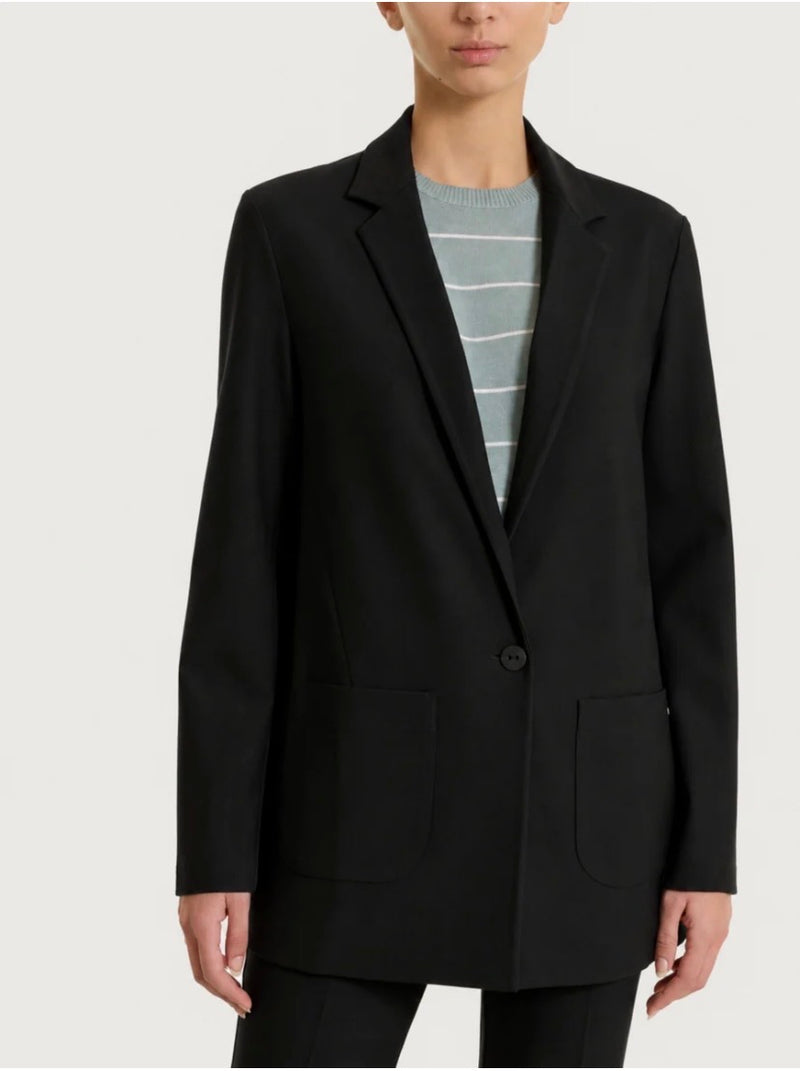 RAGNO-blazer mono nero