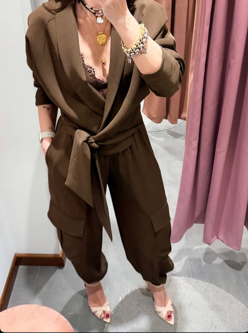 HAVEONE-giacca con fusciacca