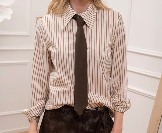 HAVEONE-camicia con cravatta