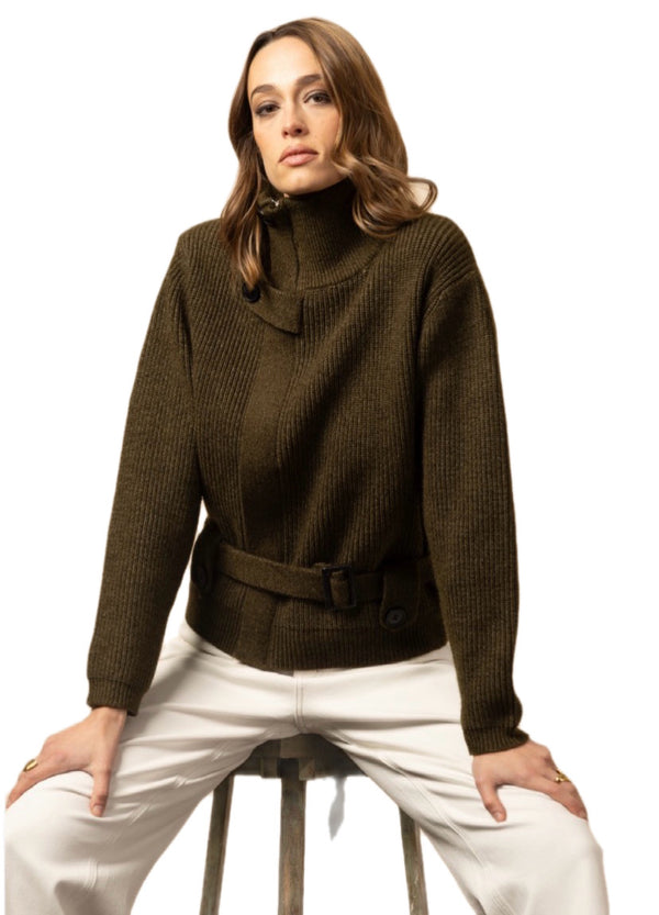 ANAIM-pull con zip e cinta