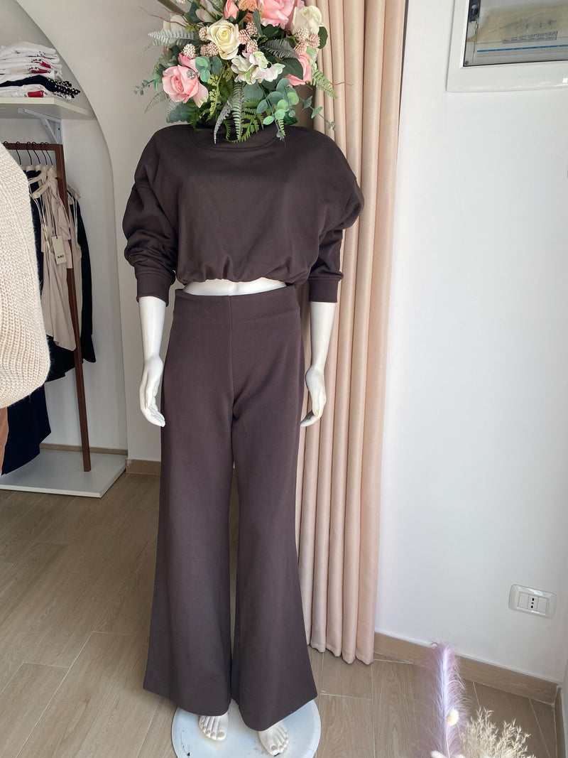 SILENCE LIMITED-tuta wide leg