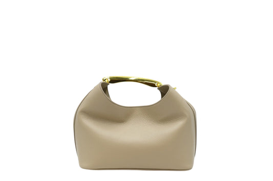 VOGUE-borsa con manico oro