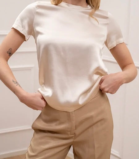 HAVEONE-t-shirt in raso