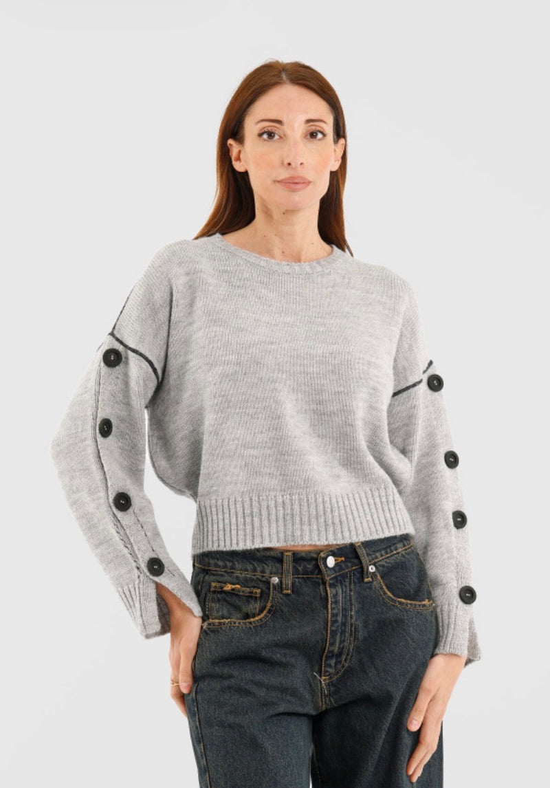 HAVEONE-pull con bottoni