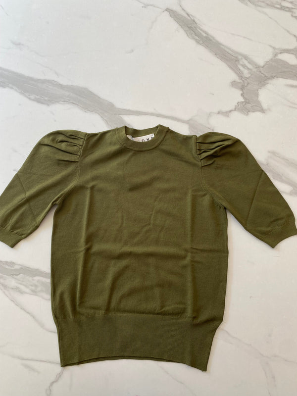 HAVEONE-Pull manica sbuffo