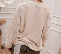 HAVEONE-cardigan ricamato
