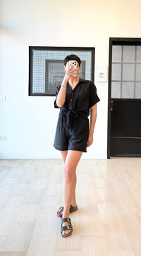 HAVEONE-coordinato in misto lino