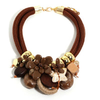 VOGUE-collana con fiore