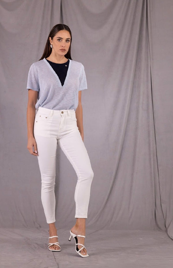 ANAIM-jeans bianco