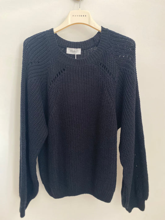 MOTEL-maglia collo ampio