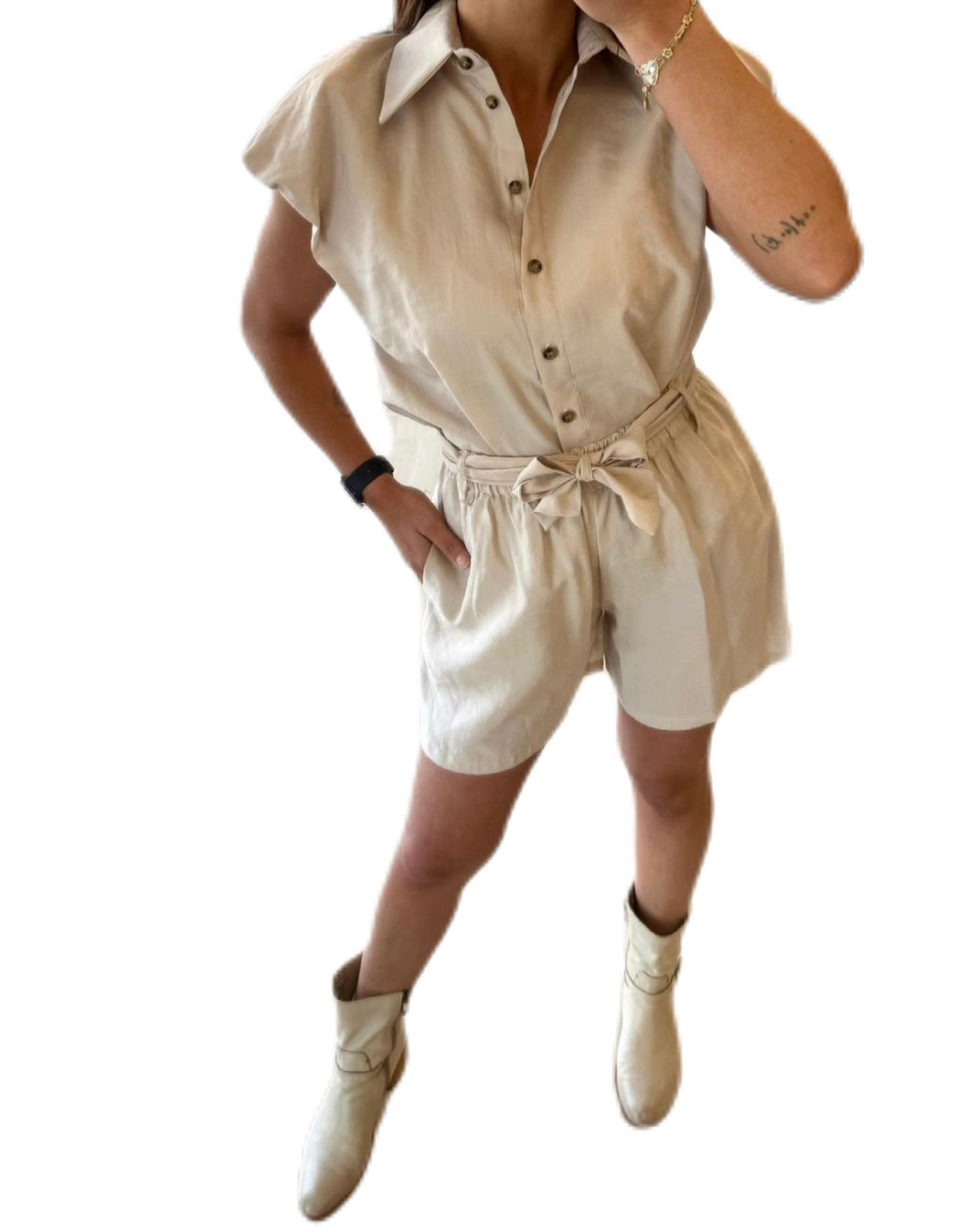 HAVEONE-short con fiocco