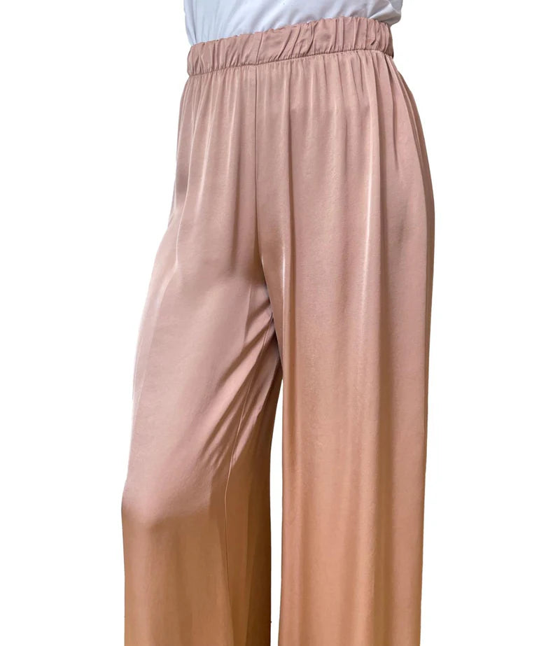 HAVEONE-pantalone in raso