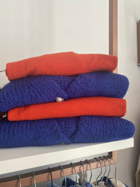 HAVEONE-cardigan con bottoni gioiello