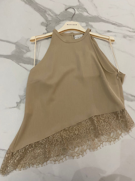 HAVEONE-top con pizzo