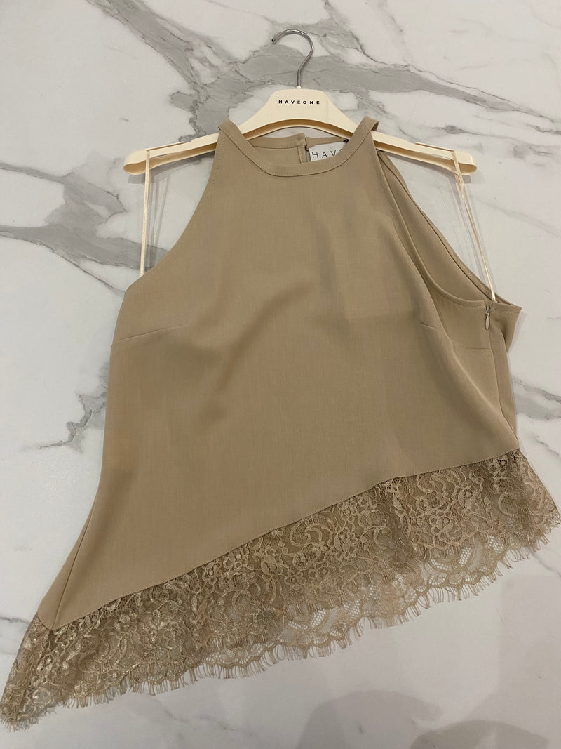 HAVEONE-top con pizzo