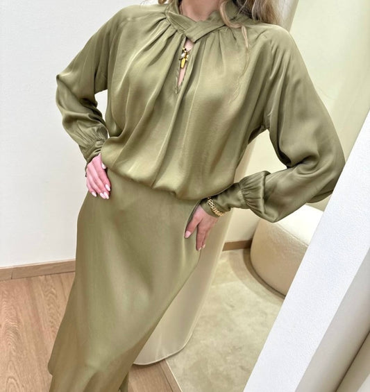 HAVEONE-camicia con nodo