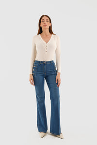 HAVEONE-jeans flare modello bets