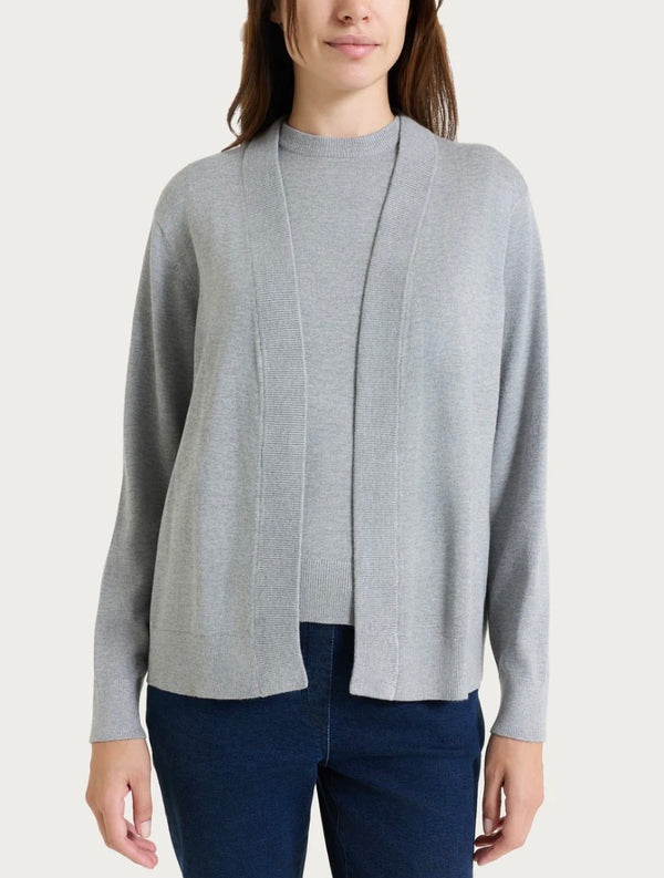 RAGNO-cardigan aperto
