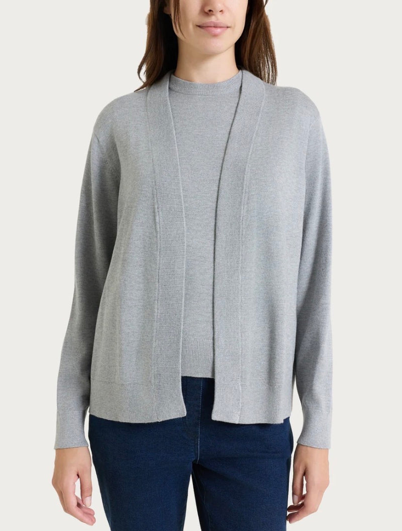 RAGNO-cardigan aperto