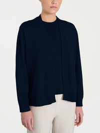 RAGNO-cardigan aperto