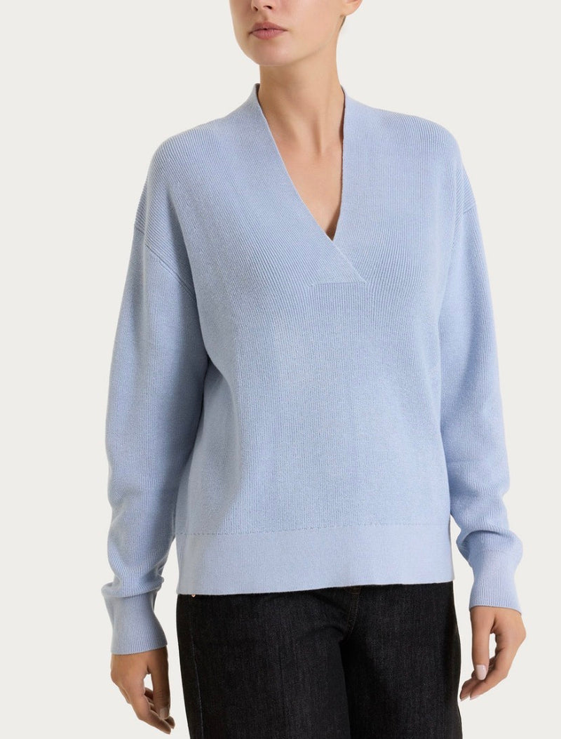 RAGNO-maglia scollo a V