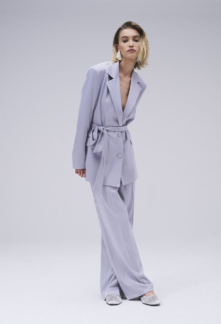 H2O-tailleur in raso