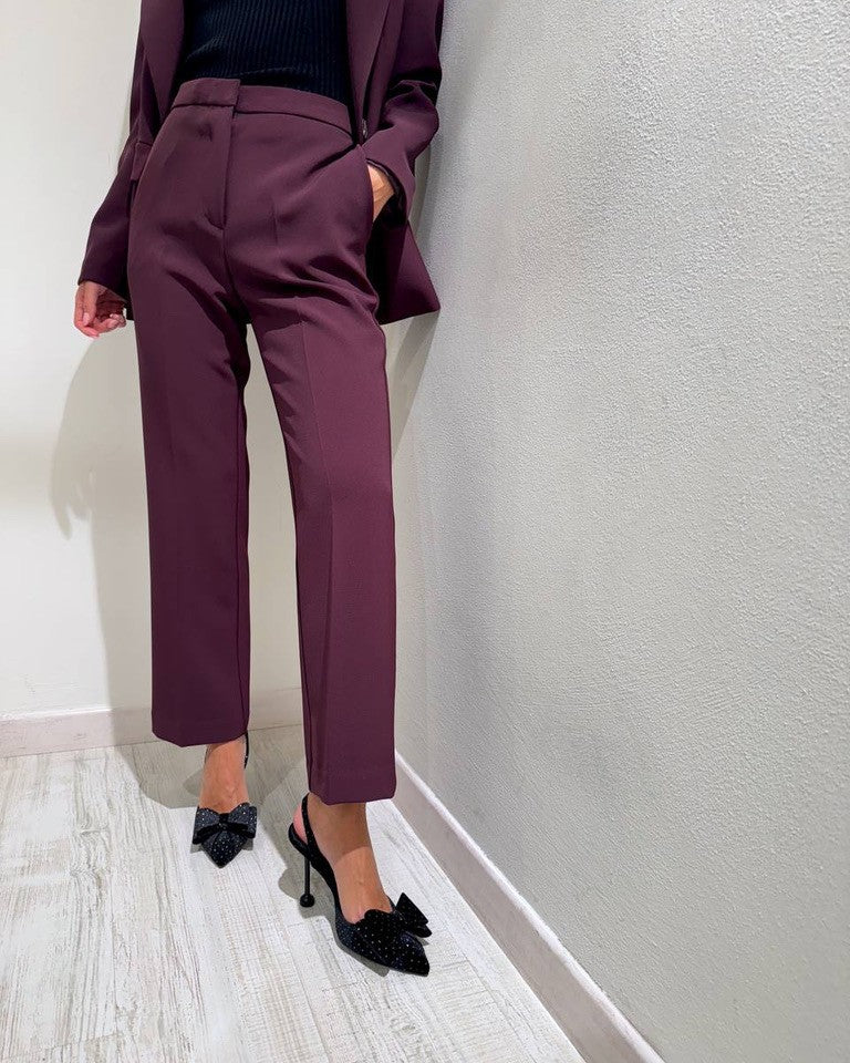 HAVEONE-pantalone vino