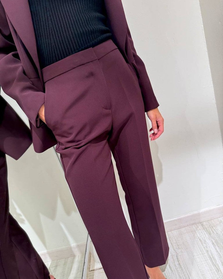 HAVEONE-pantalone vino