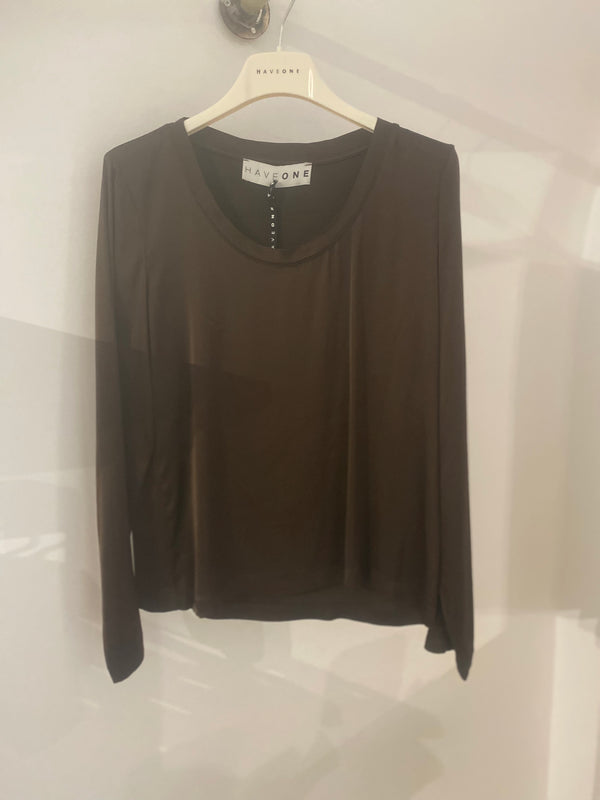 HAVEONE-t-shirt in viscosa