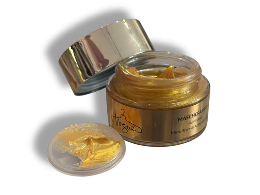 VOGUE-maschera viso gold