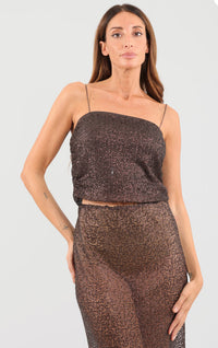 HAVEONE-top paillettes