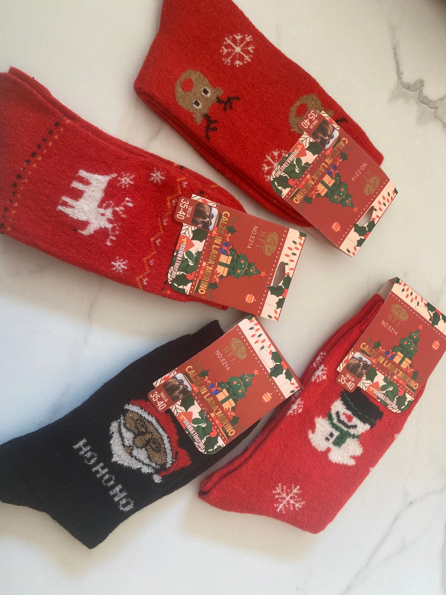 VOGUE-calzini natalizi