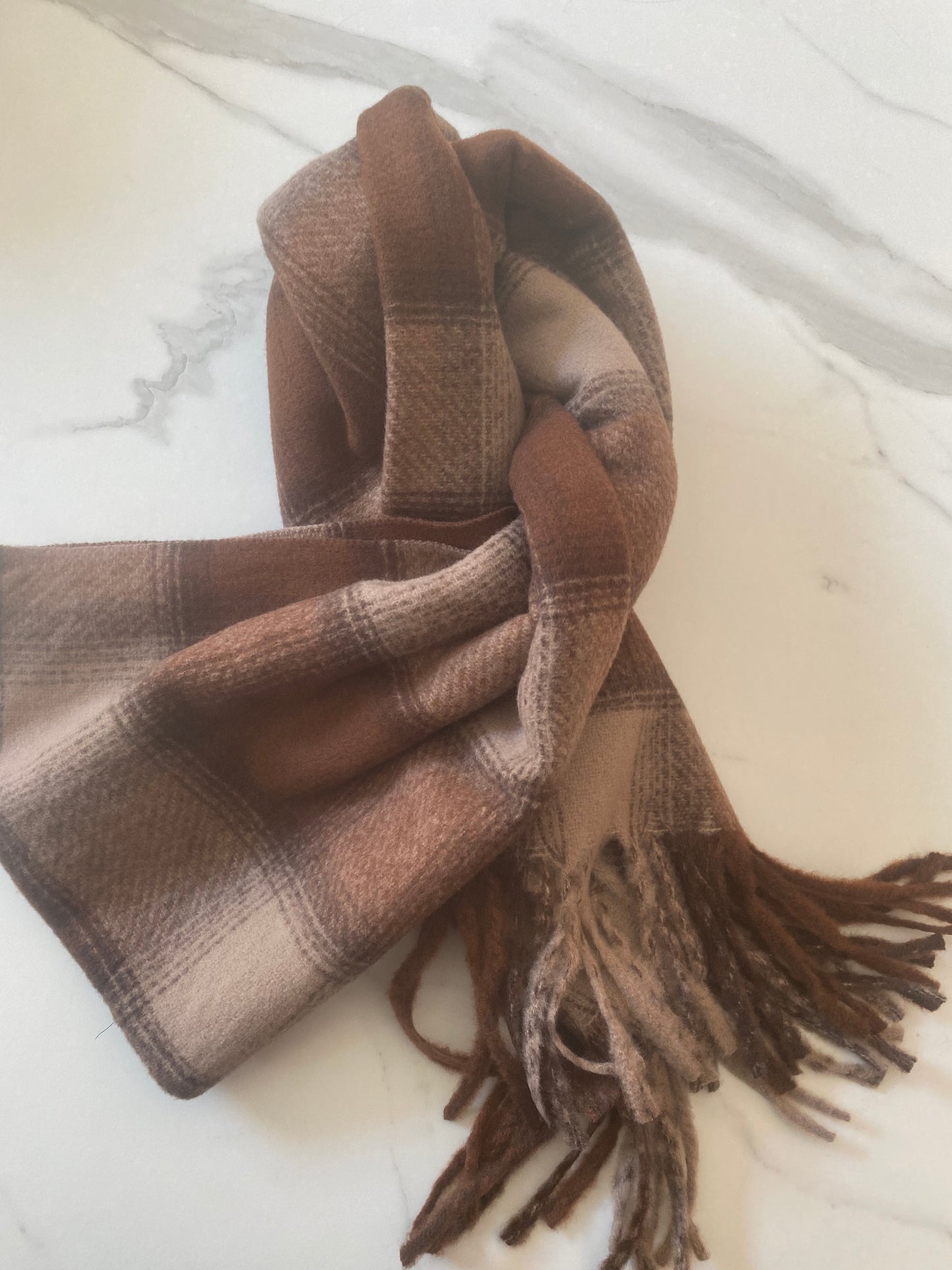 VOGUE-sciarpa tartan