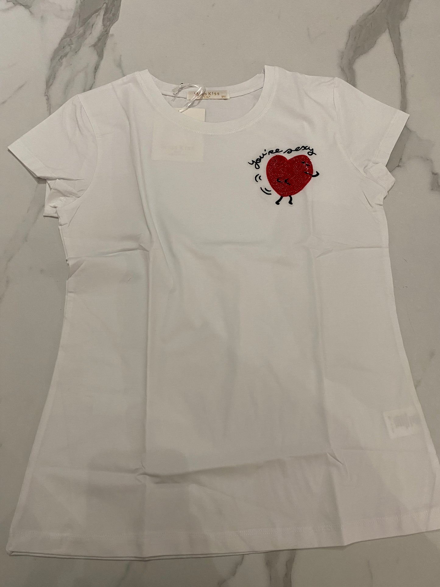 VOGUE-t-shirt cuore