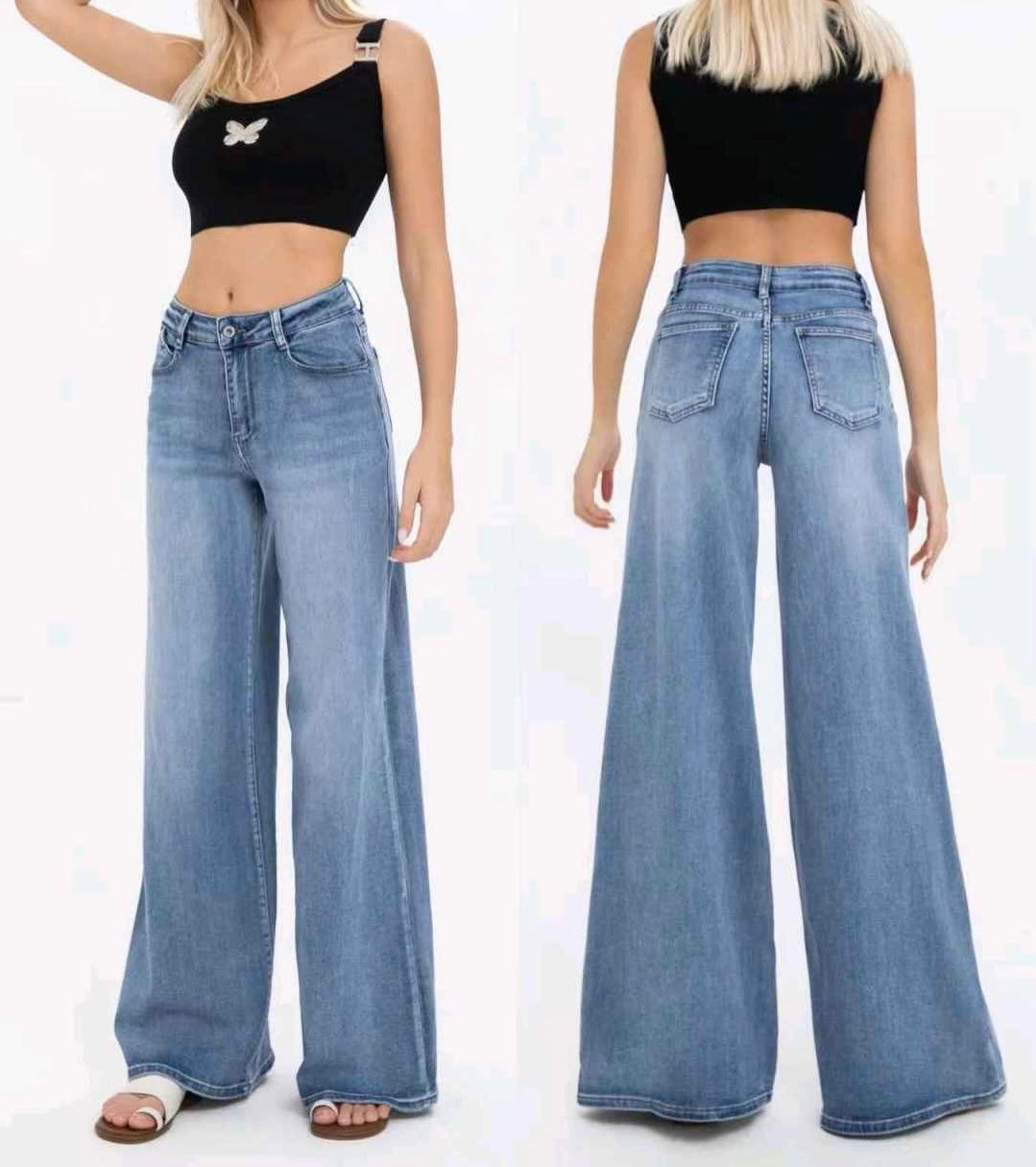 VOGUE-jeans a palazzo