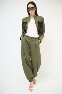 KIKISIX-pantalone cargo