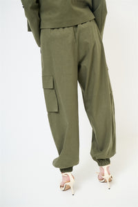 KIKISIX-pantalone cargo