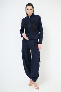 KIKISIX-pantalone cargo