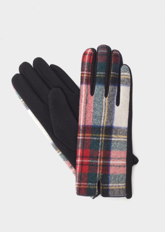 Guanti Nalì tartan